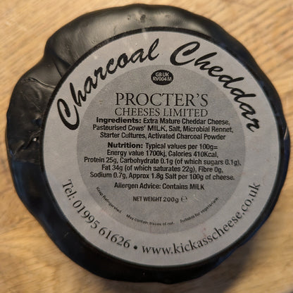 Charcoal Cheddar 200g
