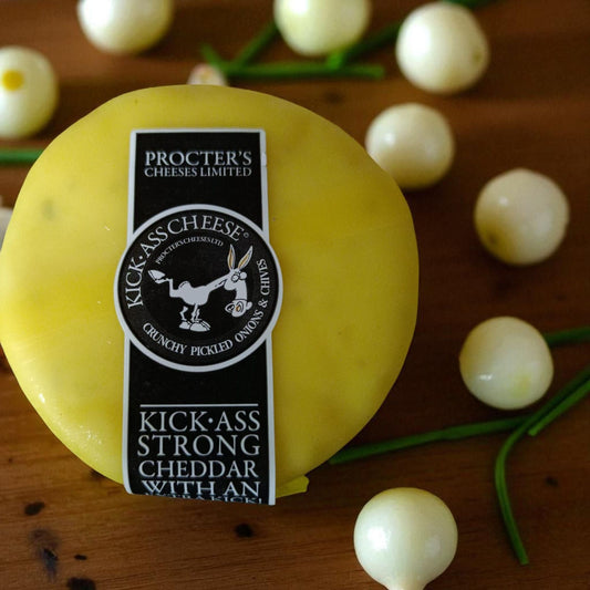 Pickled Onion & Chive Cheddar 200g