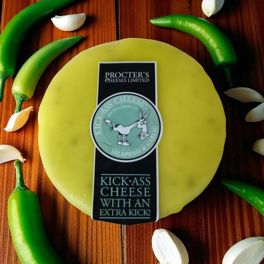 Jalapeno & Garlic Cheddar 200g