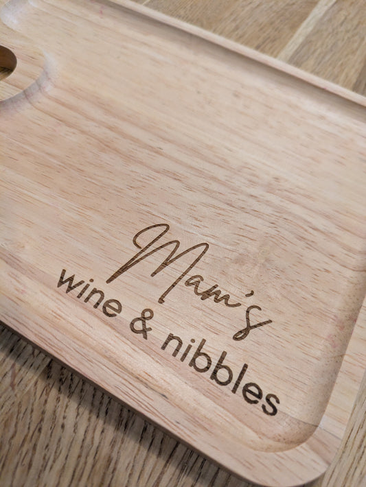 Personalised Wine & Nibbles Board